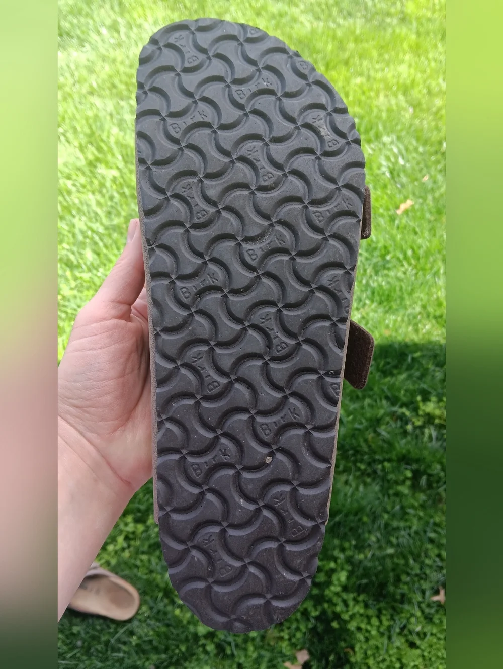 Birkenstock Arizona Two-Strap Sandals in Taupe